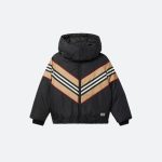 Stripe Panel Down-filled